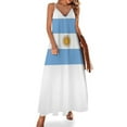 thumbnail image 1 of Drapeau d'Argentine - Robe Sans Manches Bandera de Argentine Tenues de Plage pour Femmes Robe sexy Sensuelle pour Femmes, 1 of 4