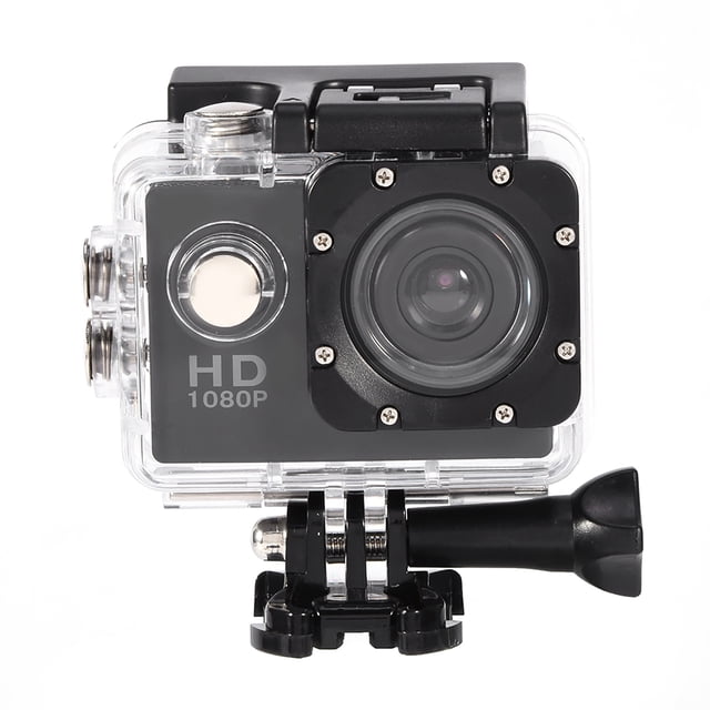 Cámara de Acció Deportiva, Pantalla HD de 2,0 Pulgadas, Resistente al Agua Hasta 30 M, Carga USB, Soporte para Bicicleta, Accesorios para Ciclismo, Videocámara Mini DV