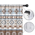 thumbnail image 4 of Blackout Kids Curtains,Boho Bohemia Geometric Line Art Childrens Insulated Curtains Set Of 2,Bedroom Essentials,Toddler Room Decor 42"x84"(106x213cm), 4 of 4