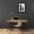 thumbnail image 3 of 1x Studio III 17x24 Black Ornate Wood Framed with Double Matting Museum Art Print Titled - Guldpalm black, 3 of 4