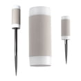 thumbnail image 1 of Altavoz inalámbrico iJoy con tiempo de reproducción de 10 horas - IP66 resistente al agua, al polvo y a la intemperie Altavoz Tiki Bluetooth iluminado con luces LED + altura de estaca ajustable para u, 1 of 5