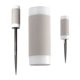 thumbnail image 1 of Altavoz inalámbrico iJoy con tiempo de reproducción de 10 horas - IP66 resistente al agua, al polvo y a la intemperie Altavoz Tiki Bluetooth iluminado con luces LED + altura de estaca ajustable para u, 1 of 5