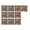 Home Decor 2376, variant on Yeetfub Bathroom Backsplash Tile Clearance 10pc 3D Crystal Tile Stickers DIY Waterproof Self-Adhesive Wall Stickers