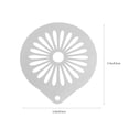 thumbnail image 2 of 3Pcs Creative Coffee Stencils Coffee Decorating Stencils Metal Coffee Art Stencils, 2 of 9
