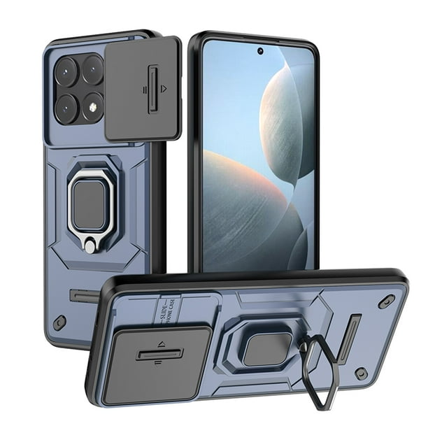 Funda de teléfono para Xiaomi Poco X6 Pro 5G Battle Bear Case + Cristal 9D