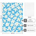 thumbnail image 2 of 2 Pcs Funny Kitchen Towels,Blue Daisy Flower Pattern Microfiber Dish Towels,Kitchen Tea Towels,Kitchen Towel Set (18" X 26"), 2 of 7