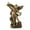 Antique Bronze, variant on 5.31in Archangel Michael Statue, Antique Bronze Resin Religious Figurine for Tabletop Home Decor