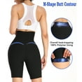 thumbnail image 4 of QRIC Sauna Sweat Pants for Women High Waist Slimming Shorts Compression Thermo Workout Exercise Body Shaper Thighs (S-2XL), 4 of 6