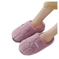 thumbnail image 6 of Gvdentm Slippers Men House Shoes with Memory Foam for Indoor Outdoor Winter Shoes Slippers for Men Indoor(Purple,10), 6 of 6