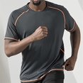 thumbnail image 6 of Sngxgn T-Shirts for Men Comfortable Soft Fabric Classic Tee(Dark Gray,XXXXL), 6 of 6