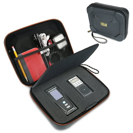 USA GEAR Ghost Hunting Equipment Case with Customizable Foam Interior & Water-Resistant Exterior