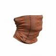 thumbnail image 1 of African Neck Gaiter, Ornaments, Unisex, Orange Black White, by Ambesonne, 1 of 3