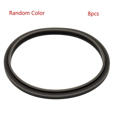 

TONKBEEY 8 Pcs Silicone Sealing Gasket Blender O-Ring Gasket Replacement Parts for Nutri 600W 900W Juicer Easy to Replace