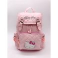 thumbnail image 5 of Sanrio New Korean Style Casual PU Glossy Drawstring Back Pack for Girls Going Out Hello Kitty Backpack Waterproof School Bag, 5 of 5