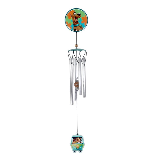 Spoontiques Scooby Doo Carillones de viento – Decoración de jardín al aire libre – Campanas decorativas para decoración de patio, jardín, patio trasero y patio