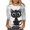 Style 02, variant on Womens Tops Halloween 3/4 Length Sleeve Shirts Fashion Halloween Printed Plus Size Tunic Tops Blouses Fall Casual Round Neck Pullover Halloween Holiday Costume TShirt