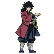 Demon Slayer Giyu Tomioka FiGPiN #489 | Classic Enamel Pin