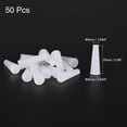 thumbnail image 2 of Uxcell 13/64" to 23/64" Solid Silicone Rubber Tapered Plug for Powder Coating, Painting 50 Pack, 2 of 5