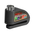 thumbnail image 2 of Candado de seguridad con alarma de freno para motocicleta, para bicicletas y scooters. Negro, 2 of 7