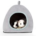 thumbnail image 1 of Refugio para Cobayas Cama y Tienda en Forma de Túnel ONEJU Gris, 1 of 6