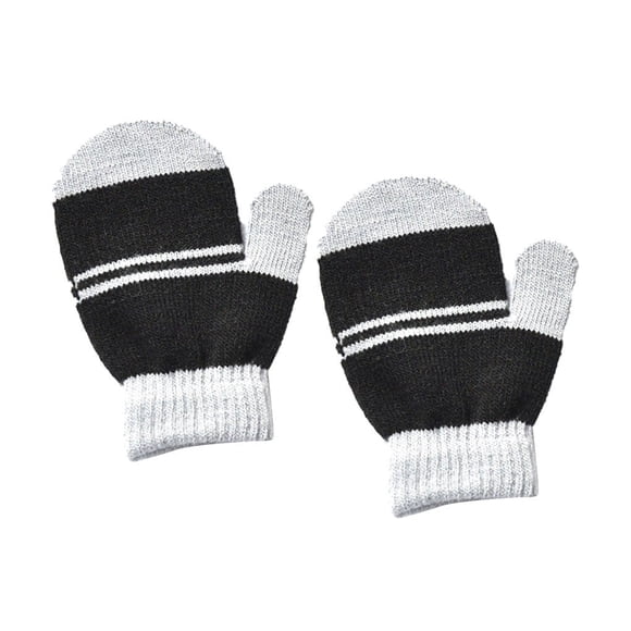 Sonducket 1 par de manoplas para niños pequeños, cubiertas de dedos simples, manoplas térmicas para niños para exteriores Type6 NO6