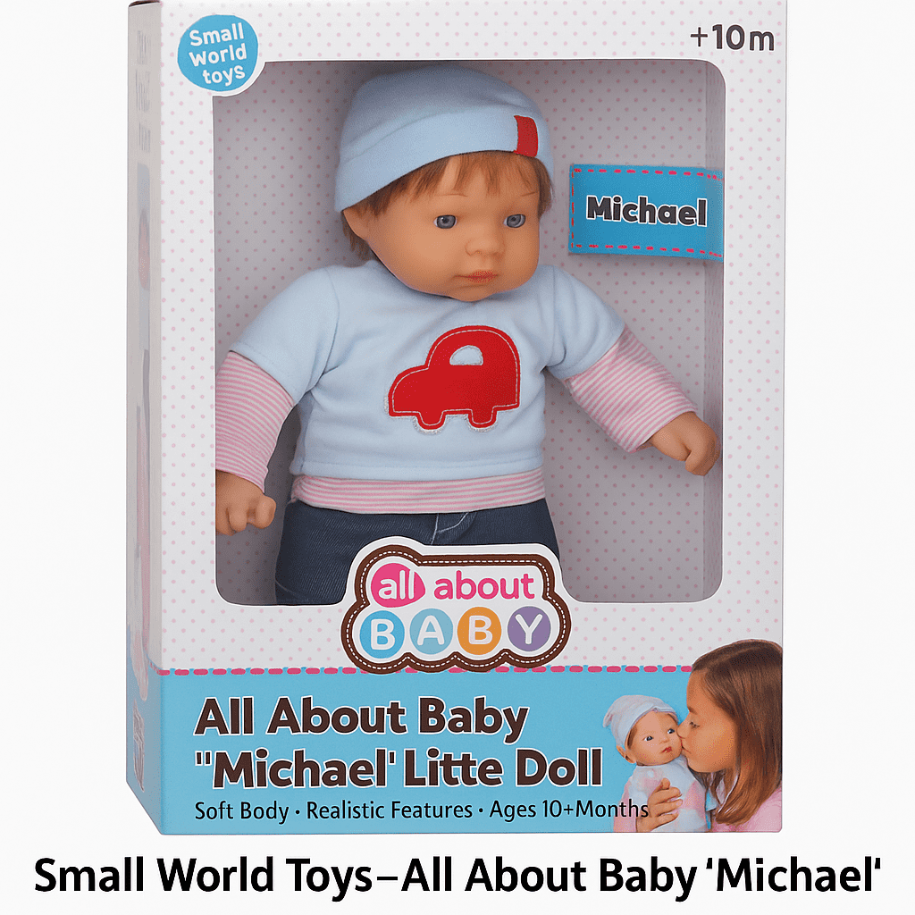 Small World Toys All About Baby Little Boy Michael Dolls