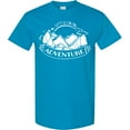 thumbnail image 3 of Inktastic Let's Go on an Adventure Mountains T-Shirt, 3 of 5