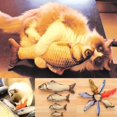 thumbnail image 1 of Forme de Poisson Lavable Réaliste Chaton Chat Menthe Jouer Velours Cataire Jouet Interactif, 1 of 5
