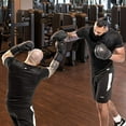thumbnail image 3 of RDX Boxing Pads Focus Mitts, Punching Target Leather Training Pads, Black, 3 of 6