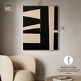 thumbnail image 5 of Windows With Frames Modern Earth Tone Abstracts Canvas Wall Art by Art Remedy, Gallery Wrapped, 30"x36", 5 of 7