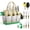 Yellow, variant on Gardening Tools 10-piece Heavy Duty Garden Tool Set With Fashion And Durable Organizer Handbag Rust-proof Hand Weeding Kit Ideal Gifts For Women