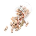 thumbnail image 4 of Clothespins, 50pcs Lightweight Compact Wood Clothespins, for Picture Hanging Photo Hanging, 4 of 8