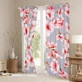 thumbnail image 3 of Erosebridal 3D Cherry Blossoms Blackout Curtains for Women Pink Sakura Flower Curtains, Chic Floral Curtains & Drapes Pink and Grey Black Out Curtains, Spring Botanical Plants Window Curtains, 3 of 6