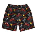 thumbnail image 4 of Bixox Men's Monster Truck printing Casual Classic Fit Short Summer Beach Shorts, 4 of 6
