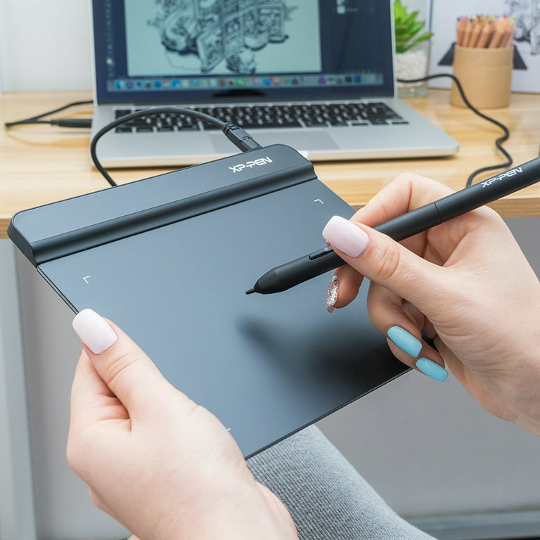 pulsåre skade kapre XP-PEN StarG640 Drawing Graphic Tablet Digital OSU Writing Pen Tablet with  8192 Levels Battery-Free Stylus for OSU Game/E-Learning/Online Class (800)  - Walmart.com