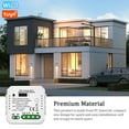 thumbnail image 2 of Tuya WiFi 3A Double Rideau Switch Module avec Contrôle via Application Téléphone Intelligent pour Interrupteurs et Disjoncteurs Domotiques, Compatible avec Amazon Alexa et Google Home Voice, 2 of 7