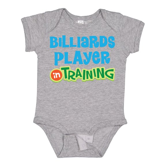 Inktastic Billiards Player in Training Boys or Girls Baby Bodysuit
