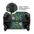 thumbnail image 2 of Kdxio Forest Flora And Fauna Pattern Luggage Cover for Travel,Elastic and Durable,Fits 18-32 Inch,Anti-Scratch Suitcase Protector-No luggage included, 2 of 5
