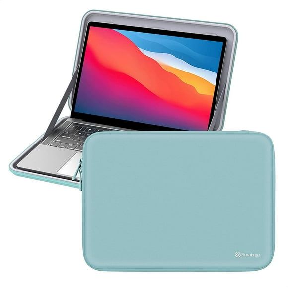 Smatree 12-13 inch Hard Laptop Sleeve for Microsoft Surface Laptop Go 12.4" (Green)