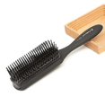 thumbnail image 2 of 2 pieces nine-row fluffy combs hairdresser straight hair ri, hair styling comb., 2 of 5