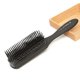thumbnail image 2 of 2 pieces nine-row fluffy combs hairdresser straight hair ri, hair styling comb., 2 of 5