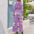 thumbnail image 3 of Roud To Be A Nurse Purple Women's Long Dress Long Sleeves Dress Vintage Dresses Party Maxi Dress High Waist Dress, 3 of 4