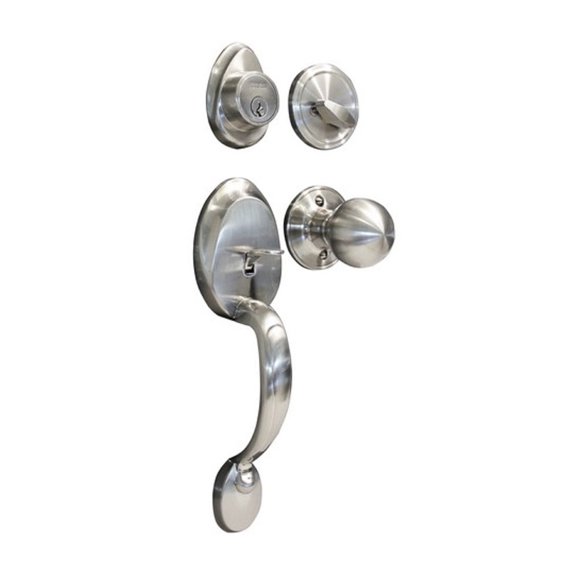 Cerradura De Gatillo Llave/Llave Niquel Satinado DEXTER 6741