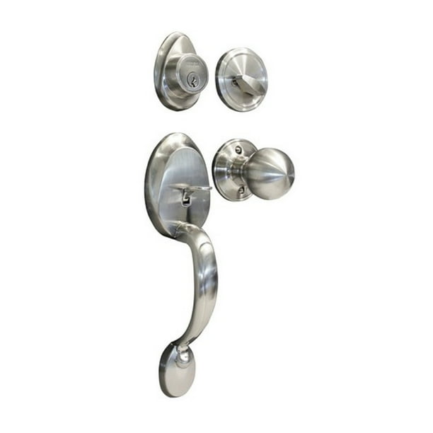 Cerradura De Gatillo Llave/Llave Niquel Satinado DEXTER 6741