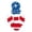 C, variant on 250th Anniversary Patriotic Wreath, Memorial Wreaths 3D Eagle Wreaths for Front Door, Red White and Blue Wreath All-Weather Farmhouse Outdoor Holiday Decoration