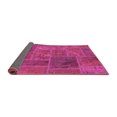 thumbnail image 2 of Ahgly Company Indoor Rectangle Patchwork Pink Transitional Area Rugs, 7' x 9', 2 of 4