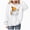 White, variant on NOLDARES Kids Halloween Hoodies for Girls Boys Long Sleeve Printed Sweatshirts Casual Hooded Pullover(N003-Grey)