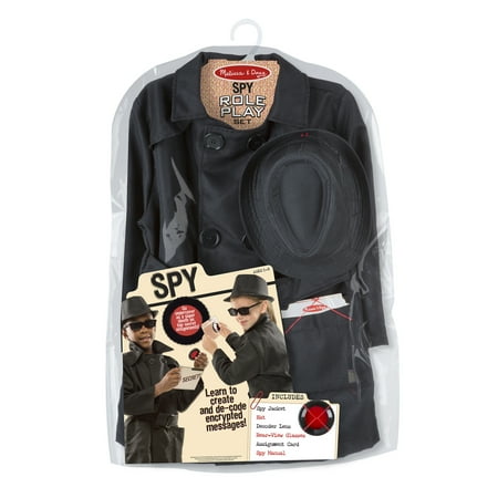 Melissa & Doug - Spy Role Play Set - Black