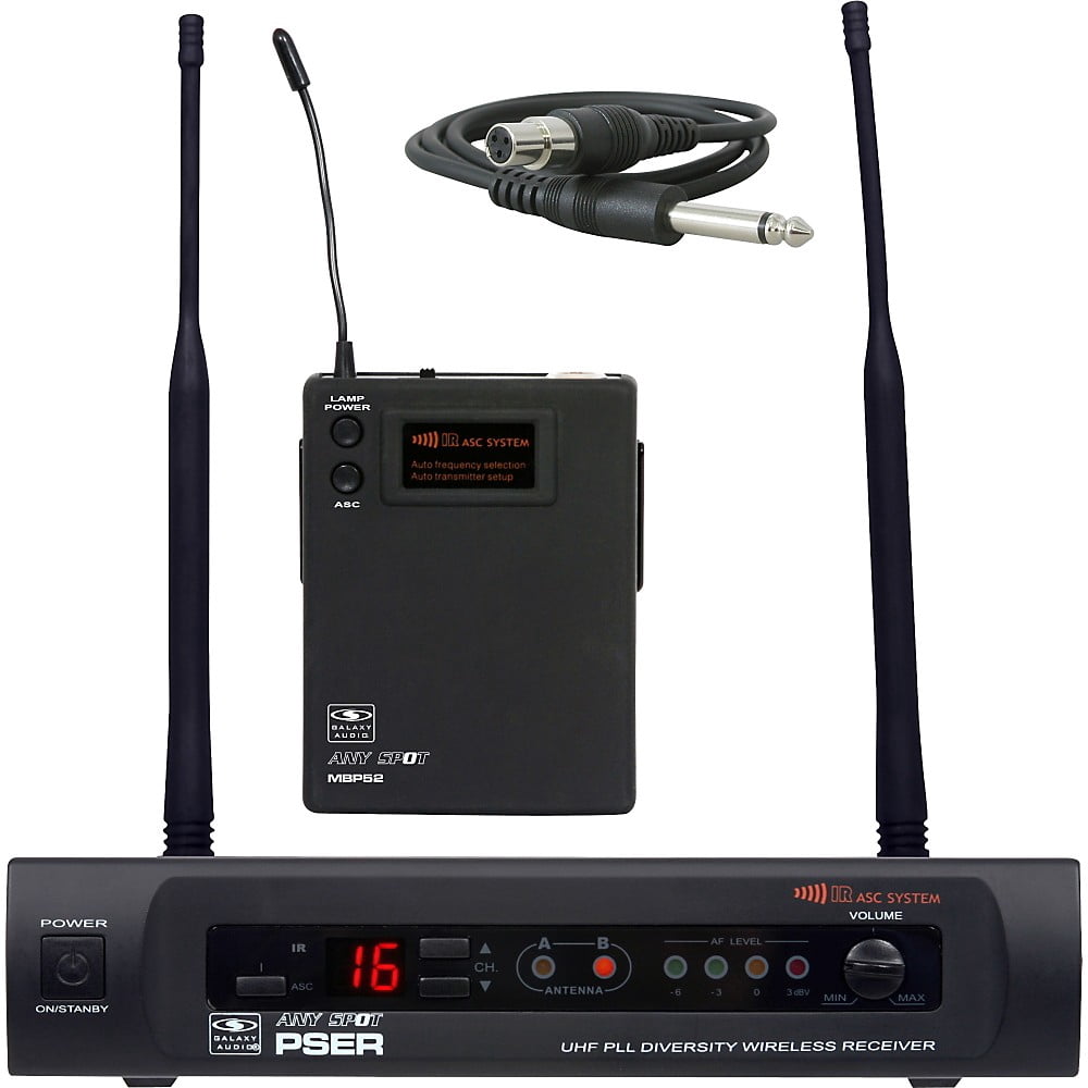 Galaxy Audio PSE Guitar System, Frequency D 584-607mHz D