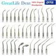 thumbnail image 2 of GreatLife Dent 5× Dental Ultrasonic Piezo Scaler Tips fit Woodpecker EMS DTE SATELEC Handpiece, 2 of 25
